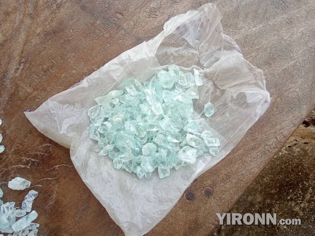 天然白水晶原石 颗粒(带绿调) · 尼日利亚|NGS03-CQC - 图片 2
