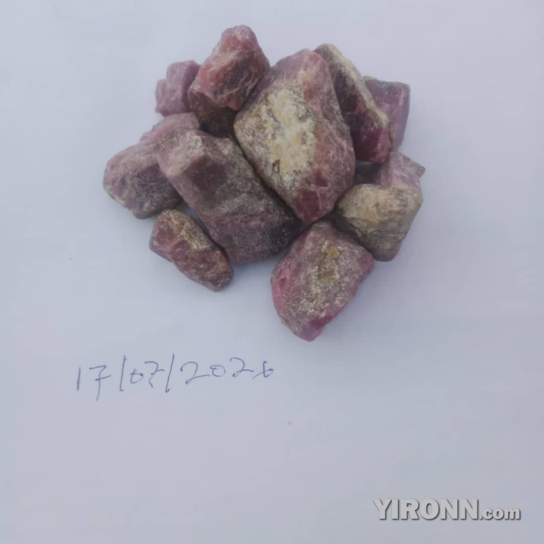 天然玫红色原石 块料 · 尼日利亚|NGS03-RSC - 图片 3